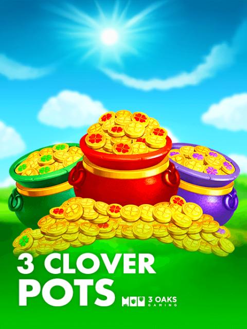3 Clover Pots