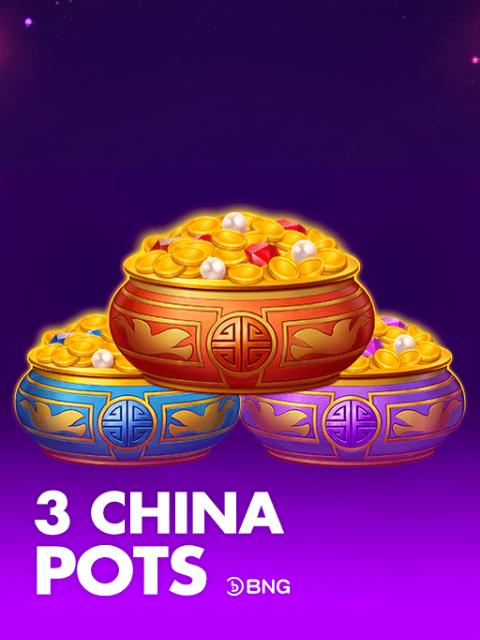 3 China Pots