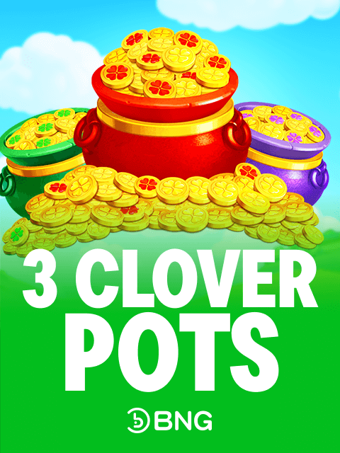 3 Clover Pots