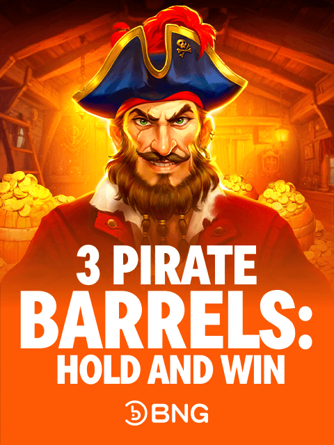 3 Pirate Barrels: Hold and Win