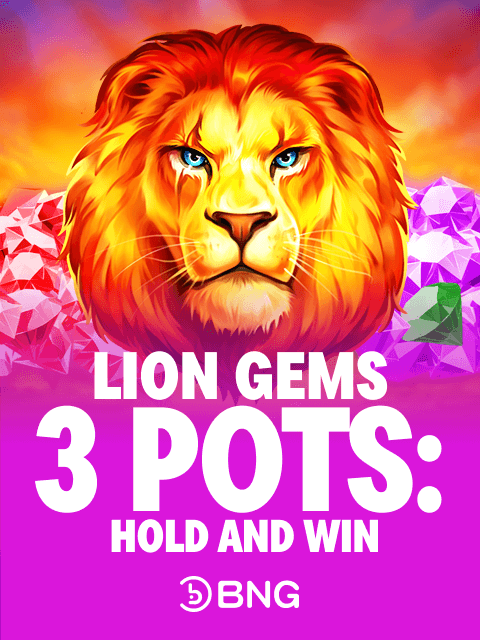 Lion Gems 3 Pots: Hold and Win