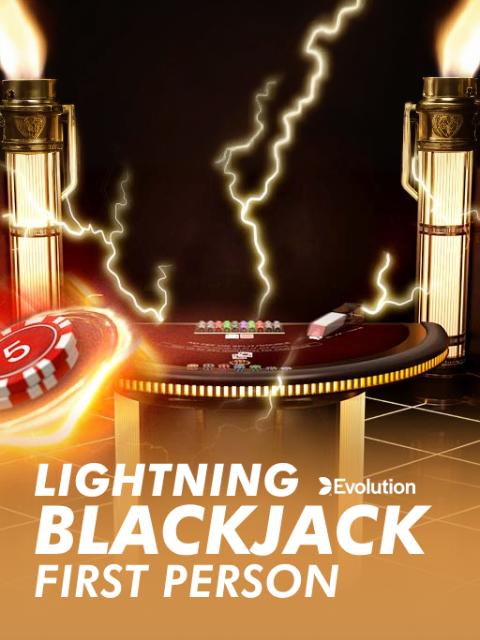 First Person Lightning Blackjack
