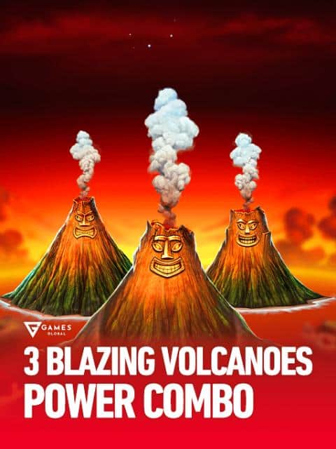 3 Blazing Volcanoes Power Combo