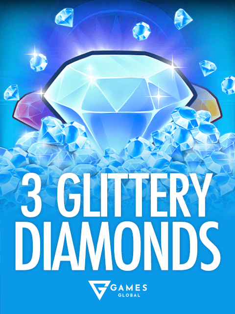 3 Glittery Diamonds
