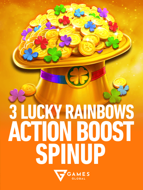 3 Lucky Rainbows Action Boost SpinUP