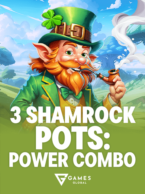 3 Shamrock Pots: POWER COMBO