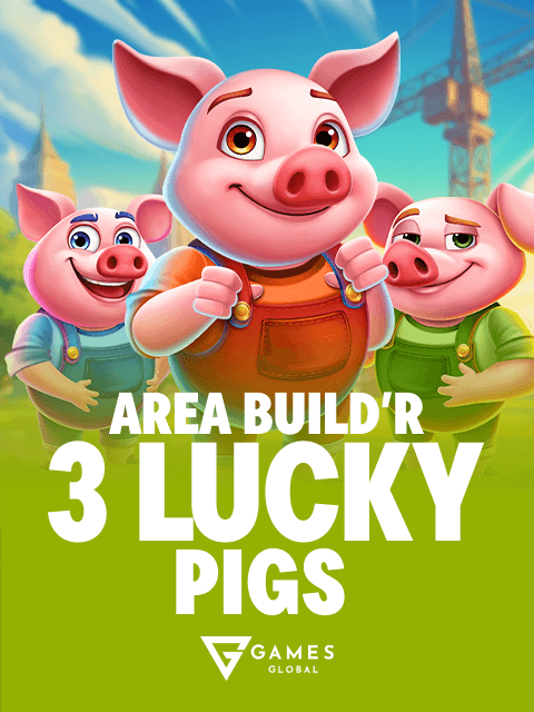 Area Build'R 3 Lucky Pigs