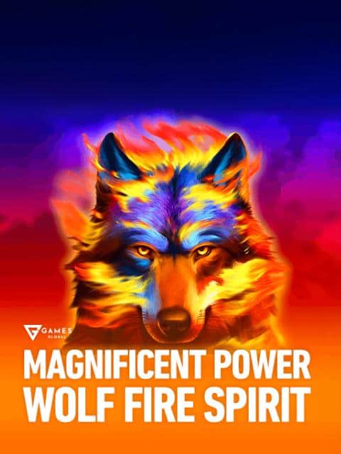 Magnificent Power Wolf Fire Spirit