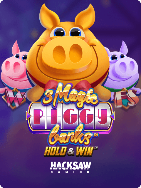 3 Magic Piggy Banks Hold & Win