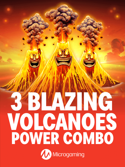 3 Blazing Volcanoes Power Combo