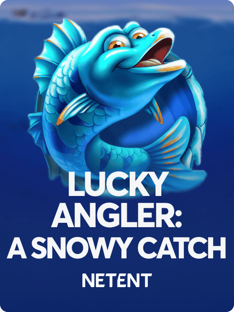 Lucky Angler: A Snowy Catch