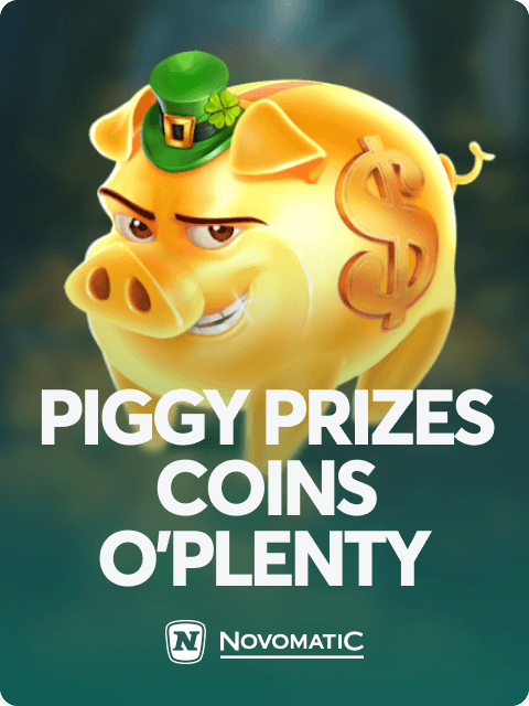 Piggy Prizes Coins O'Plenty