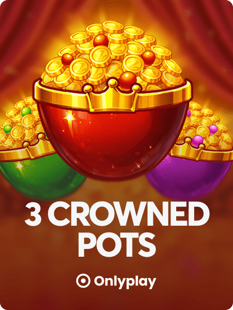 3 Crowned Pots