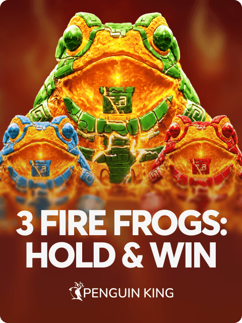 3 Fire Frogs: Hold & Win