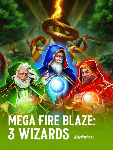 Mega Fire Blaze: 3 Wizards