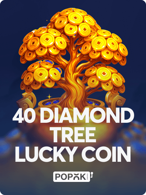40 Diamond Tree Lucky Coin