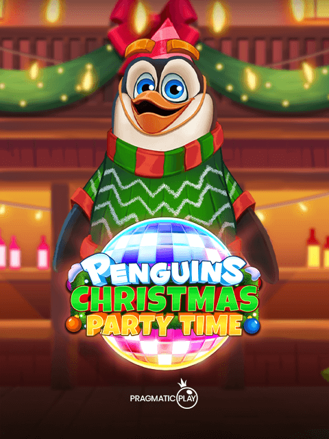 Penguins Christmas Party Time