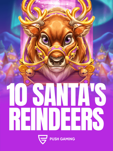 10 Santa's Reindeers
