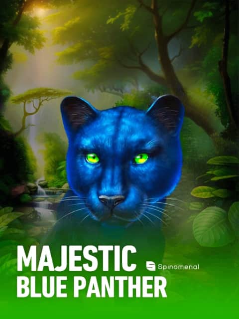 Majestic Blue Panther