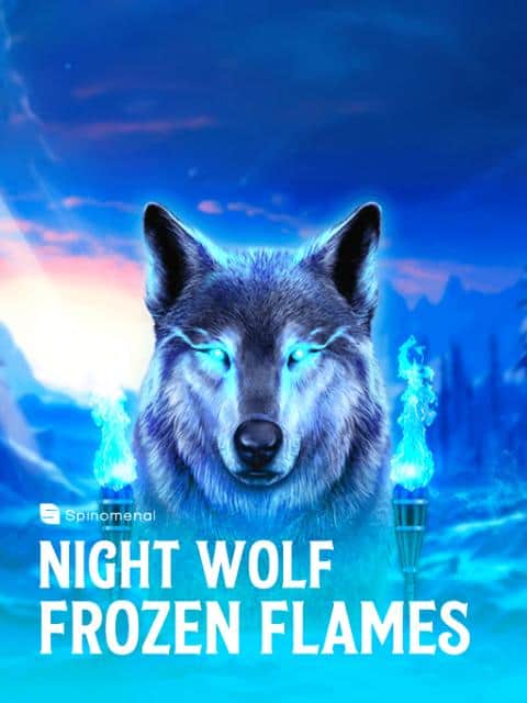 Night Wolf Frozen Flames