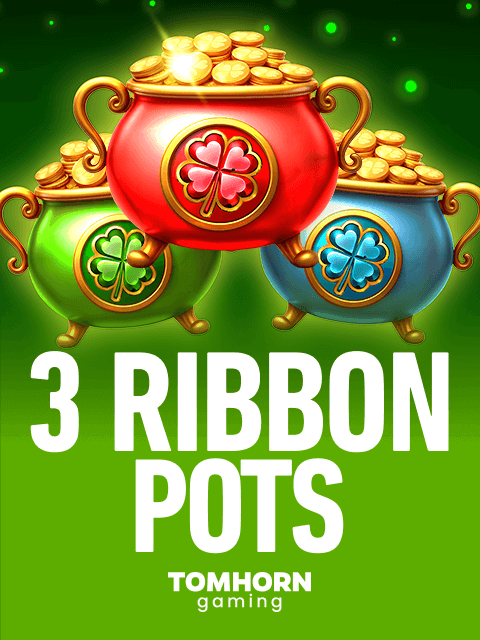3 Ribbon Pots