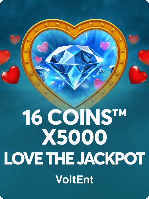 16 Coins™ x5000 Love the Jackpot