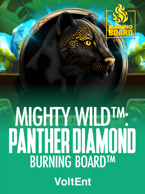 Mighty Wild™: Panther Diamond Burning Board™